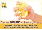 Яндекс.Директ - привлекает клиентов на сайт